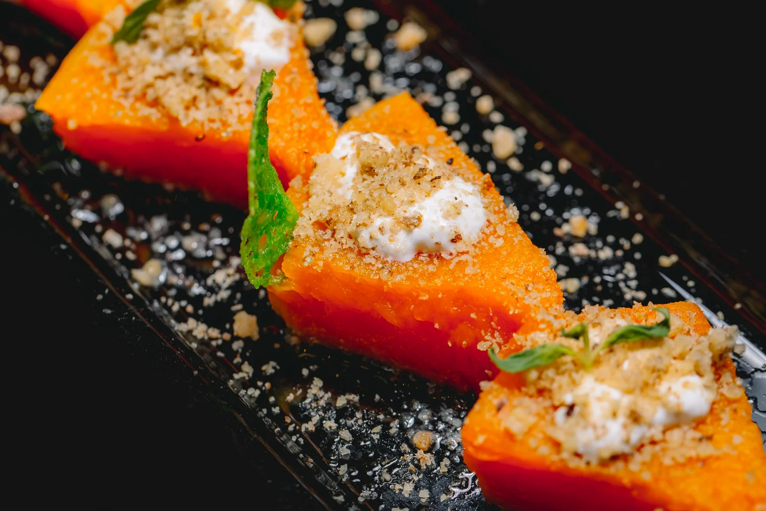 macro food photography